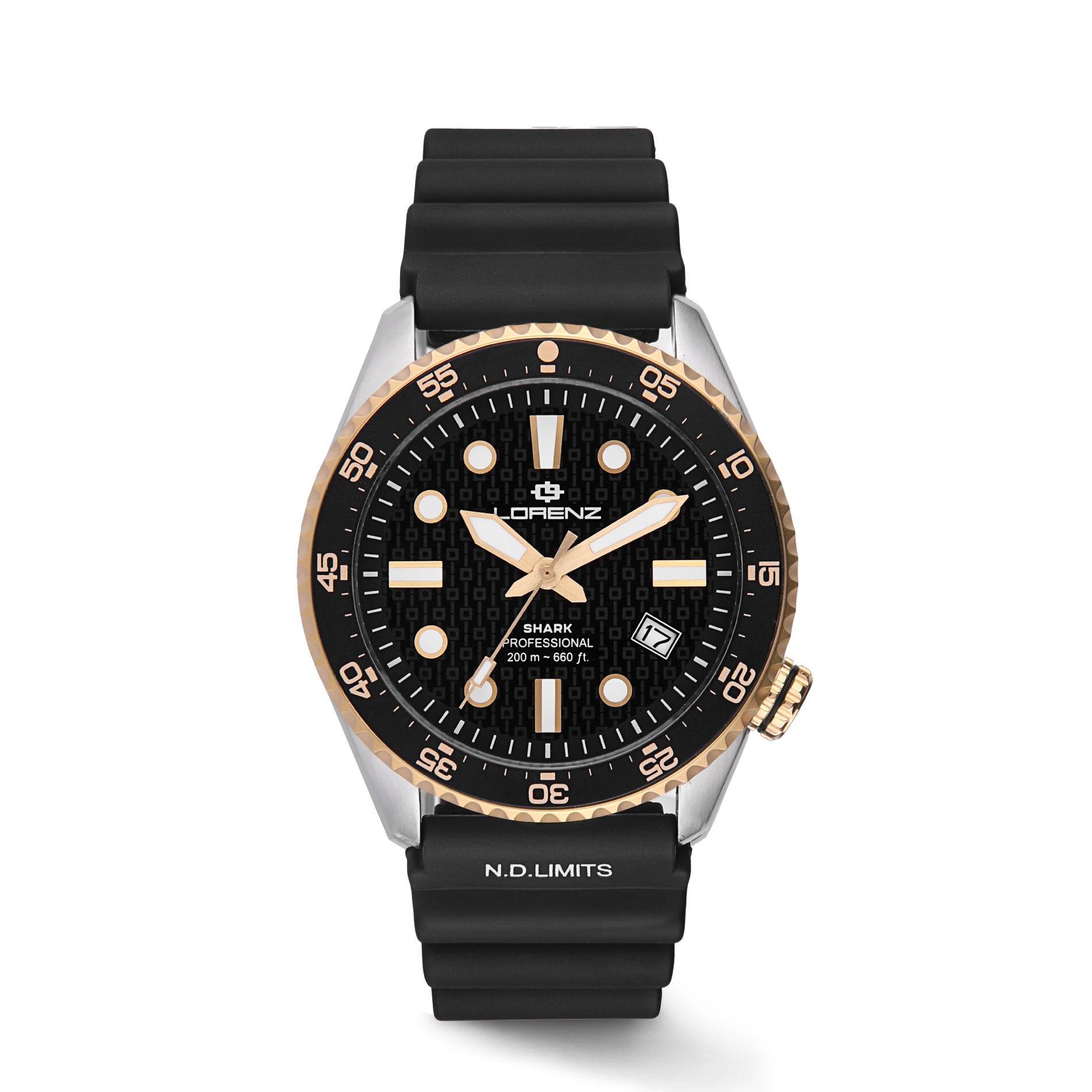 Lorenz Shark 5 030255DD – 200m Automatic Diving Watch with Seiko