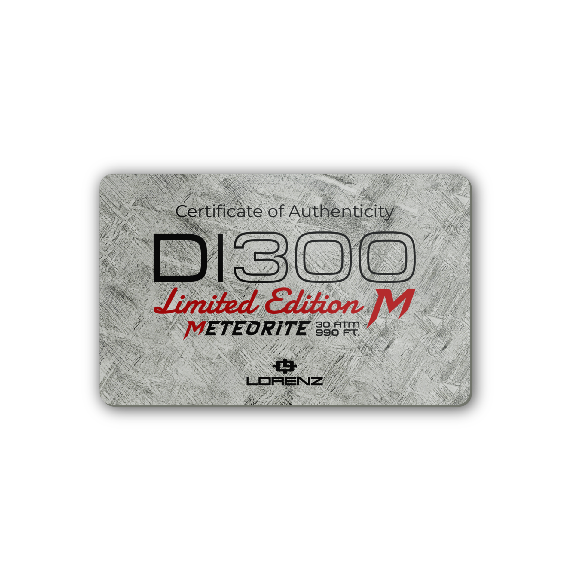 DI300 METEORITE - LIMITED EDITION